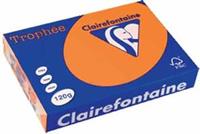 Clairefontaine Trophée Pastel A4, 120 g, 250 vel, oranje