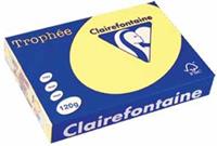 Clairalfa Universal-Papier Trophée, A4, 120 g/qm, hellgelb