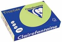 Clairefontaine Trophée Pastel A4, 120 g, 250 vel, golfgroen