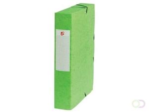 5 Star elastobox, rug van 6 cm, groen