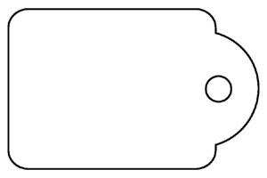 Apli draadetiketten ft 7 x 19 mm (b x h) (383), doos van 1.000 stuks