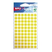 Agipa ETIK GEEL ROND 8MM 462ST