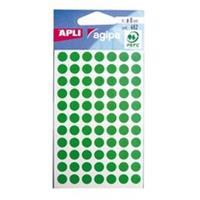 Agipa ETUI 462 ETIKET.DIAM.8MM GROEN