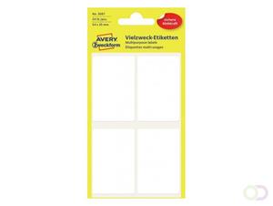 Avery Witte etiketten ft 54 x 35 mm (b x h), 24 stuks