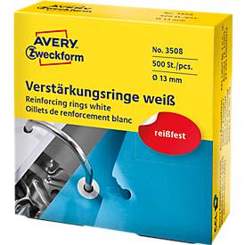 AVERY Avery Zweckform Lochverstärkungsringe 13 mm, weiß