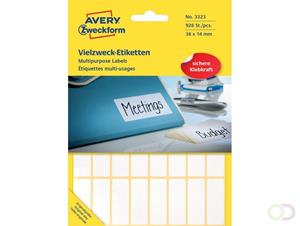 Avery Zweckform 3323 mini etiketten ft 38 x 14 mm (b x h), 928 etik...