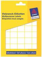 AVERY Avery Zweckform Vielzweck-Etiketten, 22 x 18 mm, weiß, FP