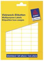 AVERY Avery Zweckform Vielzweck-Etiketten, 29 x 18 mm, weiß, FP