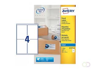 Avery Etiket  J8169-10 99.1x139mm wit 40stuks