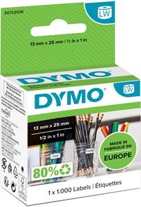 Dymo origineel Labels 13 x 25 mm (11353)