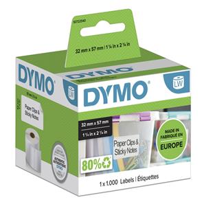 Dymo origineel Labels 57 x 32 mm (11354)