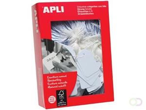 Liderpapel - Aufhängende etiketten apli 396 50x70 mm box mit 400 stück