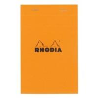 RHODIA Notizblock No. 14, 110 x 170 mm, kariert, orange
