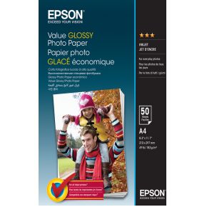 epson S400036 Value Glossy Photo Paper A4 183g 50 vel