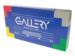 Gallery enveloppen ft 114 x 229 mm, stripsluiting, doos van 50 stuks