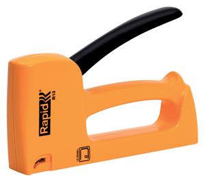 Rapid Handtacker HOBBY R13 ergonomic, gelb, im Blister