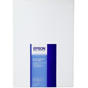 Epson Traditional Photo Paper - Fotopapier - A3 plus (329 x 423 mm) - 330 g/m2 - 25 Blatt - für Stylus Pro 11880, Pro 38