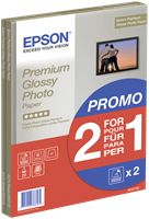 Epson Premium Glossy Photo Paper A 4, 2x 15 Bl., 255 g S 042169