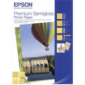 Epson Premium Semigloss Photo A 4, 251 g, 20 Blatt S 041332