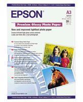 epson Premium Glossy Paper A3 Fotopapier DIN A3 20 Blatt Glänzend