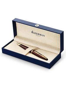 Waterman Kugelschreiber Carene Drehmechanik M Lack Tangbraun G.C. Box