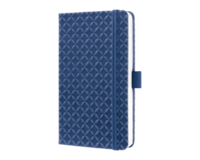 2 x Sigel Notizbuch Jolie ca. A6 liniert Hardcover Indigo Blue