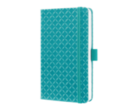 sigel SI-JN102 Notitieboek Jolie Flair A6 Hardcover Gelinieerd Aqua Groen