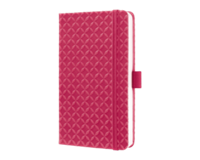 sigel SI-JN104 Notitieboek Jolie Flair A6 Hardcover Gelinieerd Fuchsia Roze