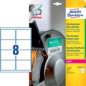 AVERY Avery Zweckform Ultra-Resist. Folien-Etiketten, 99,1x67,7 mm