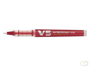 Pilot Rollerpen  begreen Hi-Tecpoint V5 0,3mm rood