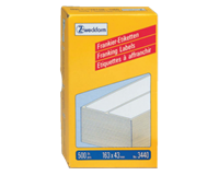 AVERY Avery Zweckform Frankier-Etiketten, 163 x 43 mm, doppelt