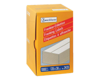 AVERY Avery Zweckform Frankier-Etiketten, 135 x 38 mm, doppelt