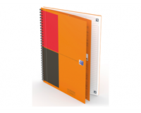 HAMELIN OXFORD International notebook B5 gelijnd 80 vel stevige kartonnen kaft oranje