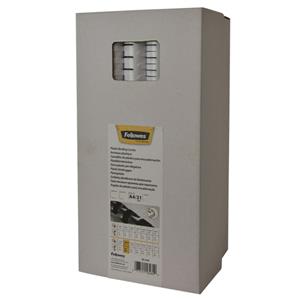 Fellowes bindruggen, pak van 100 stuks, 19 mm, wit