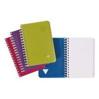 10 x Clairefontaine Registerbuch Linicolor 9,5x14cm 50 Blatt kariert f