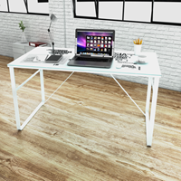 vidaXL Schreibtisch mit Weltkarte Weiß