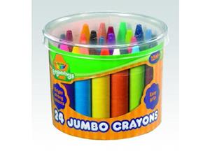 Goliath Toys; Crayola Crayola Mini Kids 24 Jumbo Wachsmalstifte