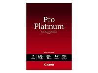 Canon PT-101 A 2, 20 Blatt Photo Paper Pro Platinum 300 g