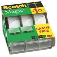 Pakket van 2 + 1 verdelers Scotch Magic plakband