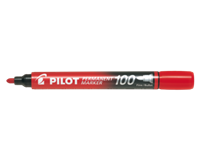 pilot Viltstift  SCA-100-B rond 1mm rood