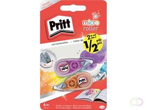 Pritt Correctieroller  5mmx6m micro flex blister 2e halve prijs