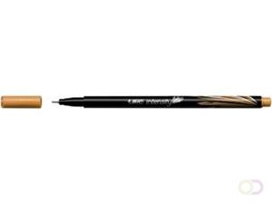 Bic fineliner Intensity bruin