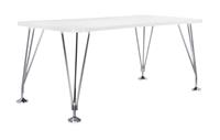 Kartell Max Eettafel met wiel 160 x 80 cm - Wit