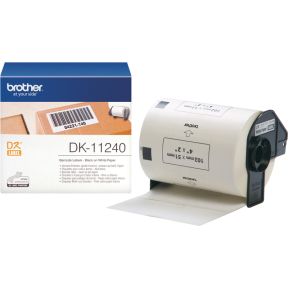 Brother DK-11240 - Versandetiketten - 102 x 51 mm - weiß - Rolle 600 Stück - (große Kuverts)