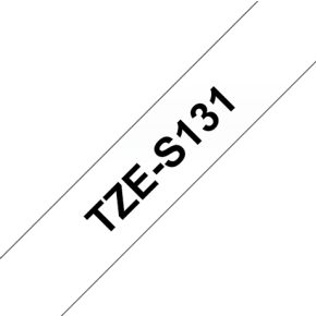 brother TZe-Tape TZe-S 131 Schriftband extra stark,