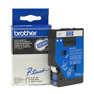 brother TC-Tape TC-595 Schriftbandkassette, Bandbreite: 9 mm