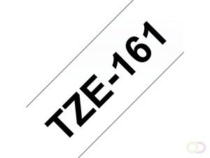 Brother TZe-161 tape zwart op transparant 36mm x 8m (origineel)