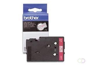 Brother TC-301 tape goud op zwart 12mm x 7,7m (origineel)