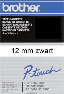 brother TC-Tape TC-201 Schriftbandkassette, Bandbreite: 12mm