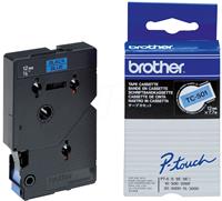 TC-501 tape zwart op blauw 12mm x 7,7m (origineel)